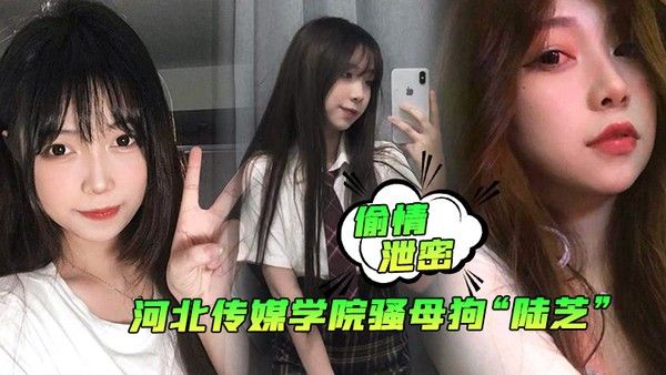 偷情泄密河北传媒学院骚母狗陆芝背着男友.和其兄弟进行3P前后夹击淫荡十足
