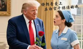 特朗普爱上在白宫干保洁的我