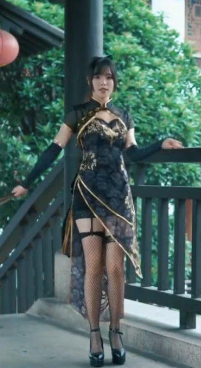 【抖音】旗袍福利姬舞跳的好摸逼自慰!-xj